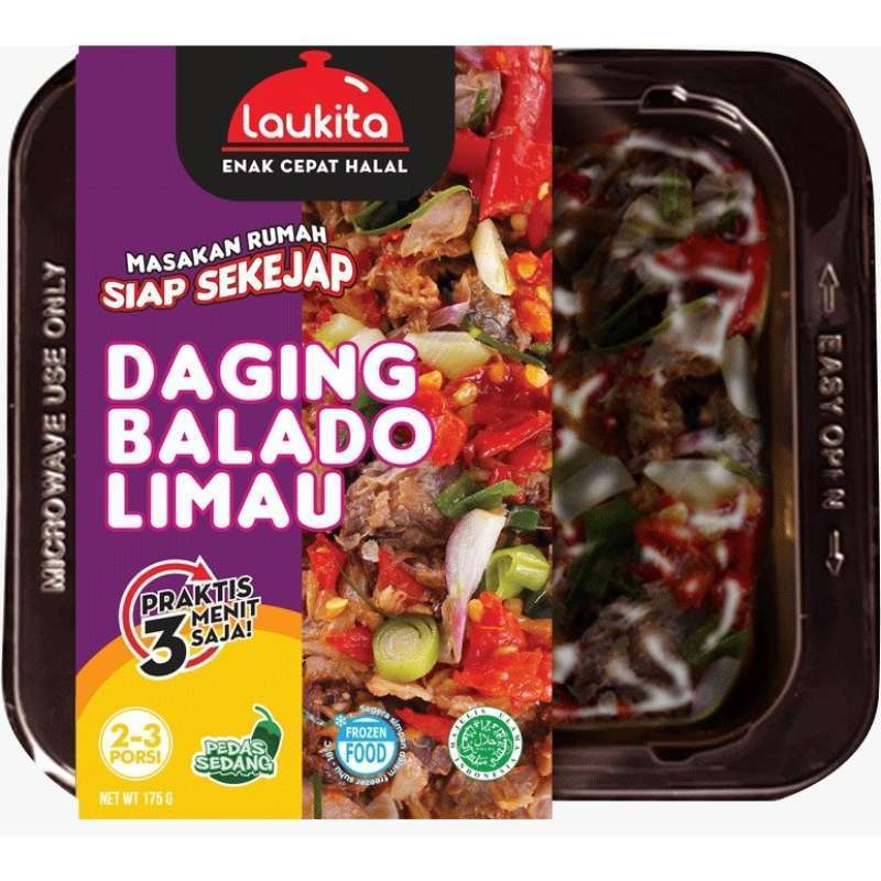 Laukita daging balado limau 175gr