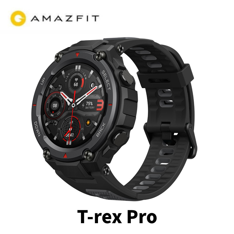New Original Amazfit T Rex Pro Smart Watch GPS Outdoor 10ATM 20 Days Battery Brand New Watch