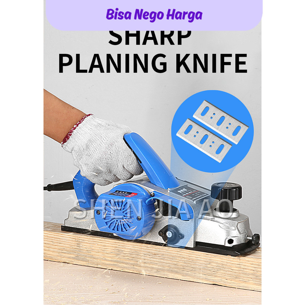 KKC M1BWS 90X2 Electric Planer Carpenters Portable Planer Multifunction Carpenters Planer Planing Cu