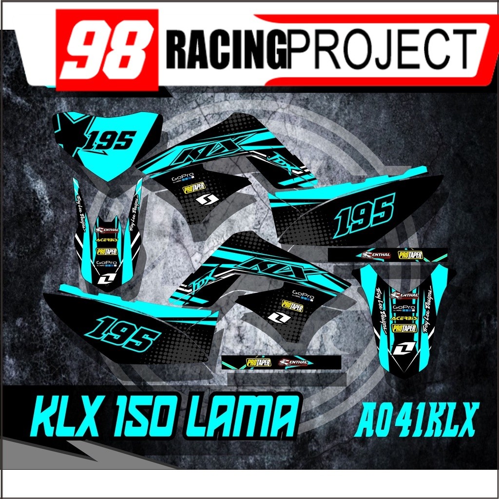 STRIPING KLX LAMA STIKER KLX LAMA KLX 150 OLD