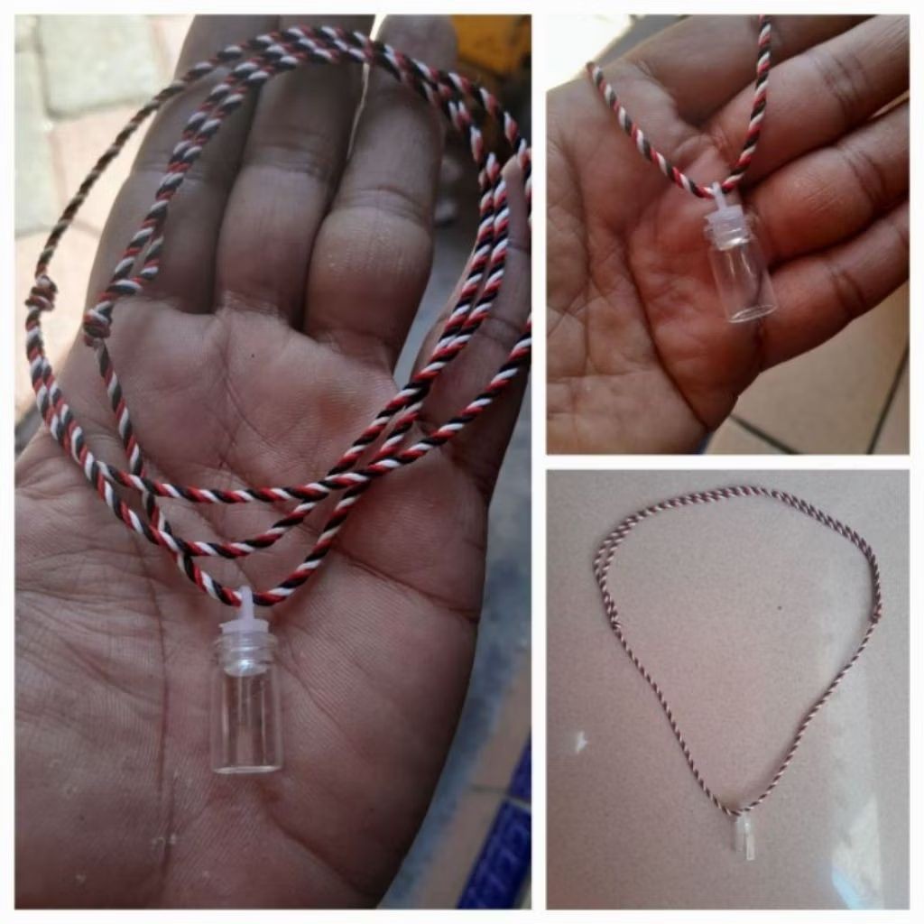 kalung tali tridatu botol 1 mm