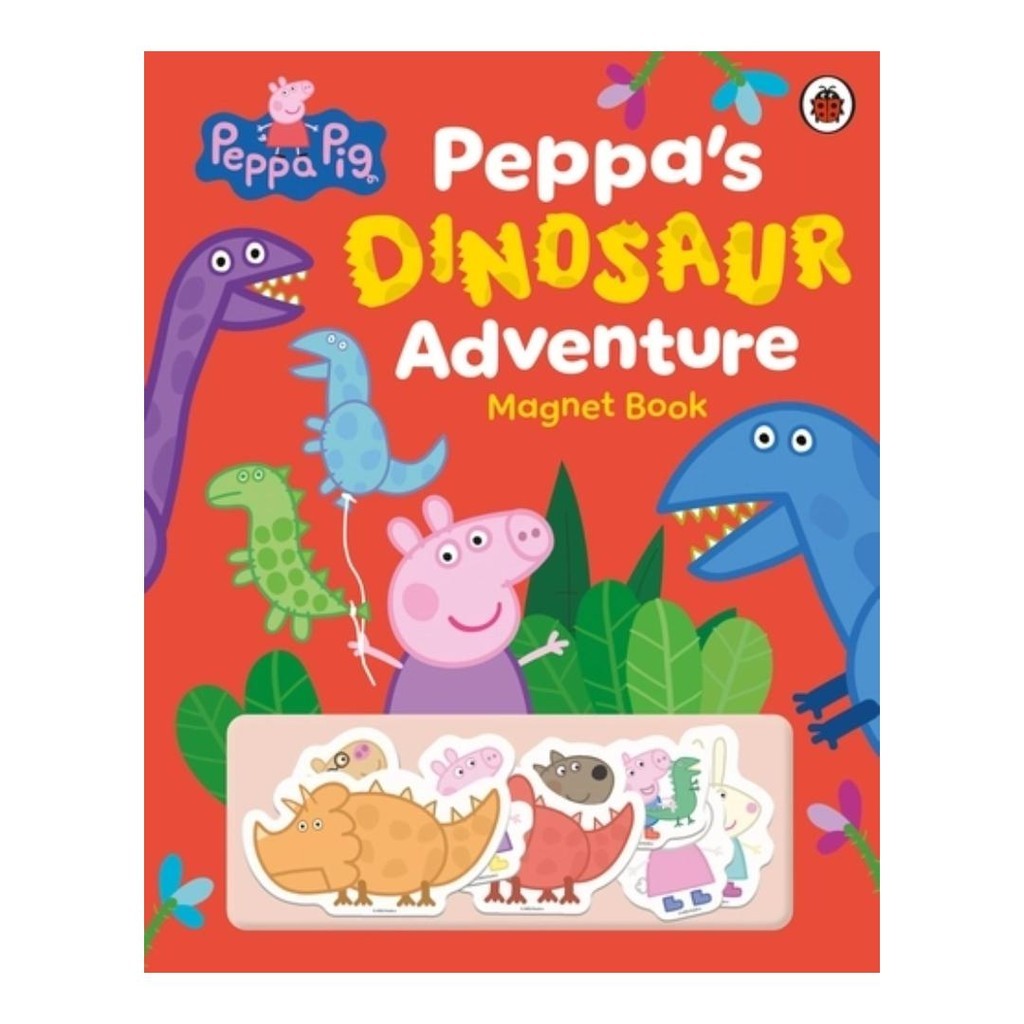 Peppa Pig: Peppa’s Dinosaur Adventure: Magnet Book by Peppa Pig (HC)