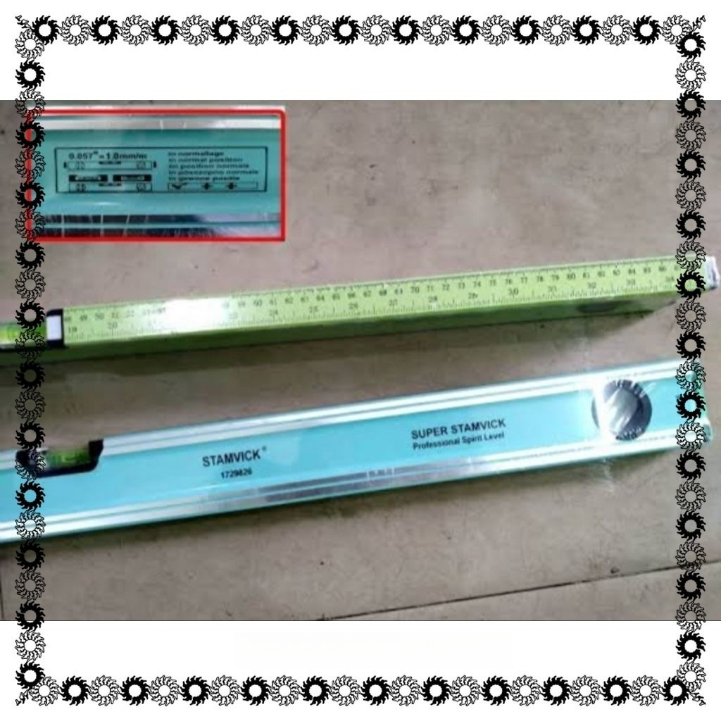 waterpass 60cm stamvick/Alat Ukur Waterpass