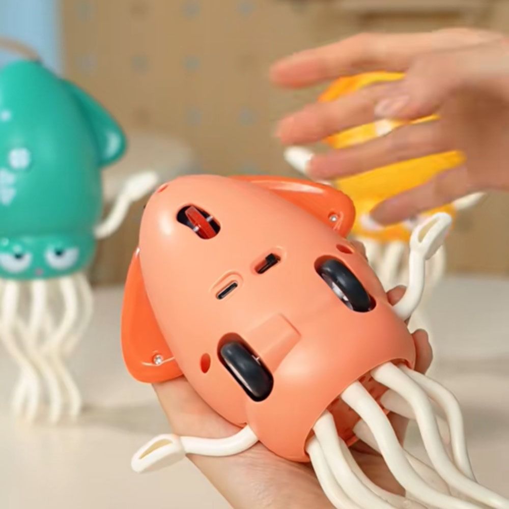 Plastic cing Octopus Rechargeable Simulation Crawling Interactive Octopus Interactive Movable Walkin