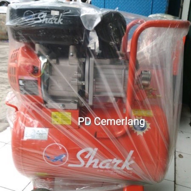 Kompresor udara shark kompressor portable shark bahan bakar bensin