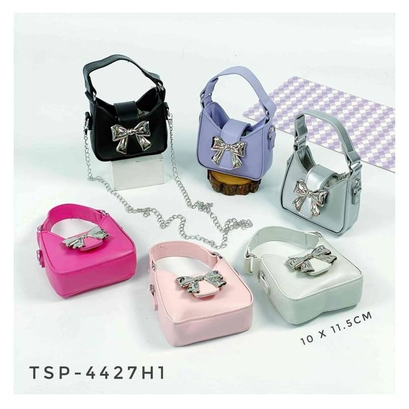 Tas Selempang Mini Wanita Korean Style Lucu Pita