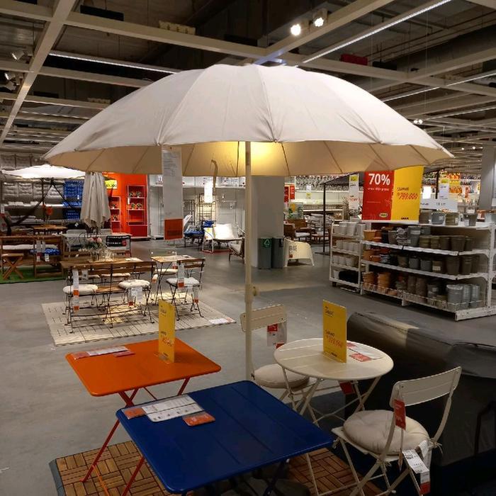 Tenda payung outdoor balkon teras payung besar jualan 200cm bs dimiringkan