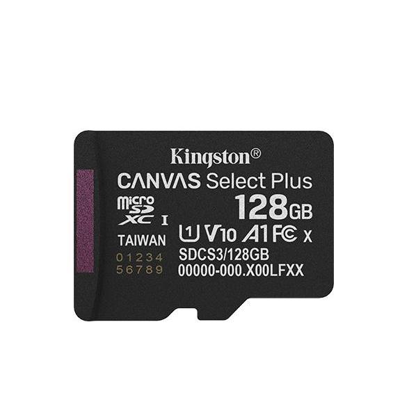 MicroSD Kingston Canvas Select Plus Class 10 microSD Card 128GB 150Mbps (SDCS3/128GBSP) - Kecepatan 