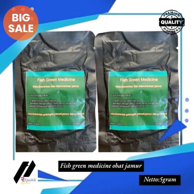 Fish green medicine obat jamur / obat ikan /obat jamur / obat jamur ikan / obat jamur ikan