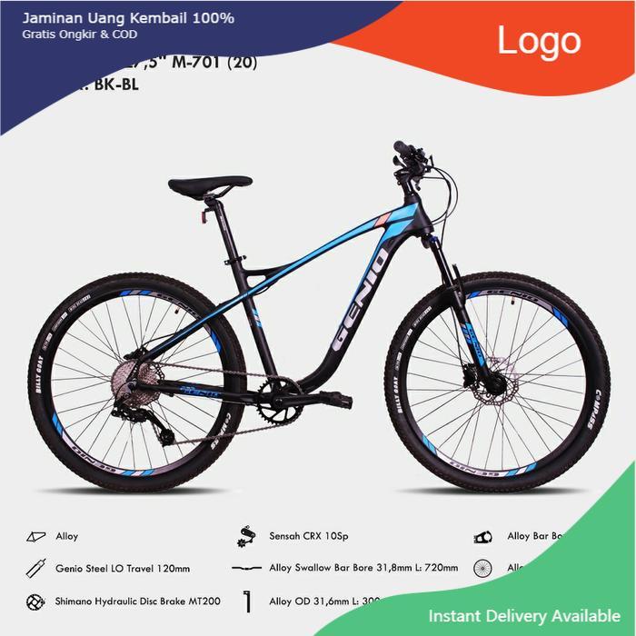 Sepeda MTB 27.5 inch Genio M701