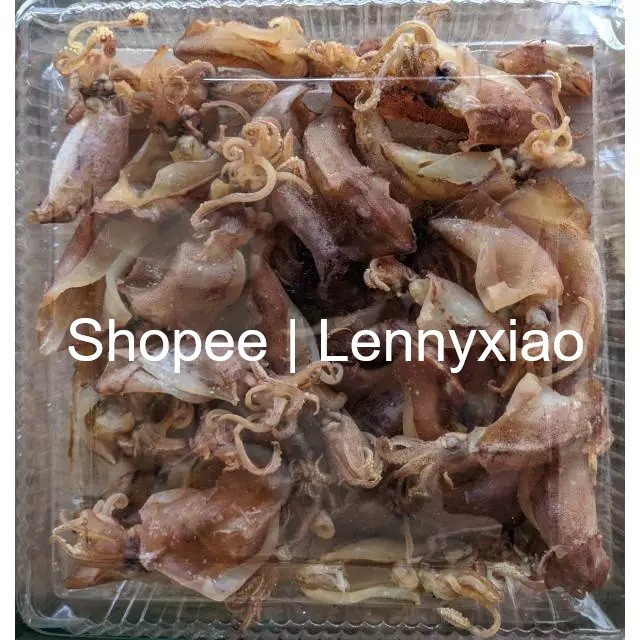 Cumi Sotong Rebus Bulat Belah Kering khas Pontianak Kalimantan Barat