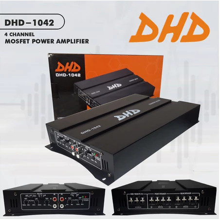 POWER AMPLIFIER DHD-1041, 1042, 1043, 1044, 1045 4 CHANNEL 2200W MAX