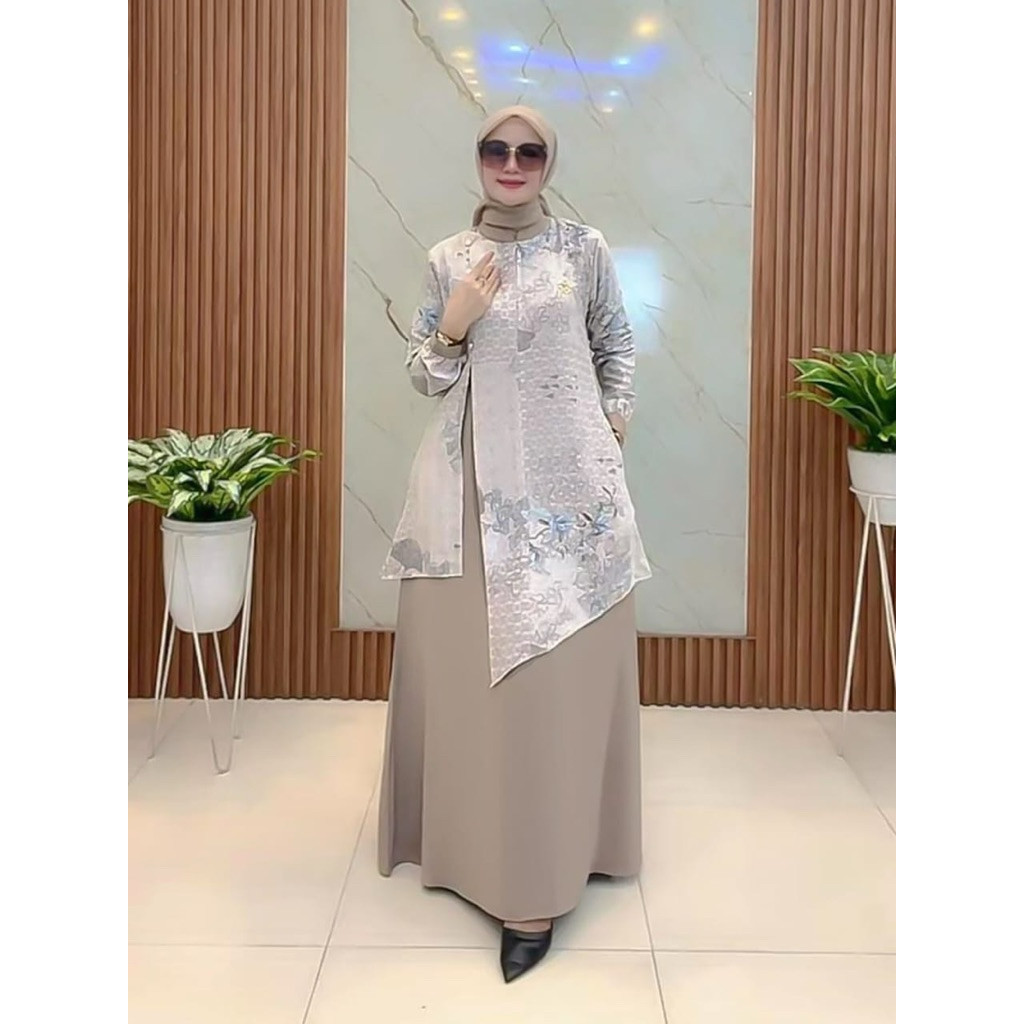 Gamis ZAHRA original, MAISYA DRESS, gamis modern