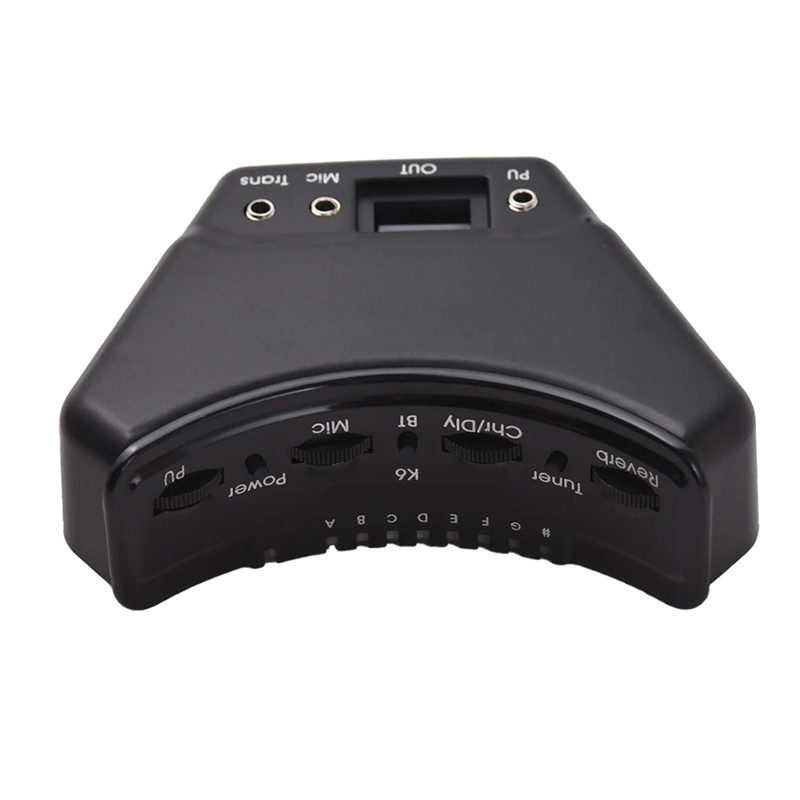 Guitar Pickup Wooden Guitar Sound Hole Pickup Board Double Pickup ResonanceAntiHowlBT No Punching Gu