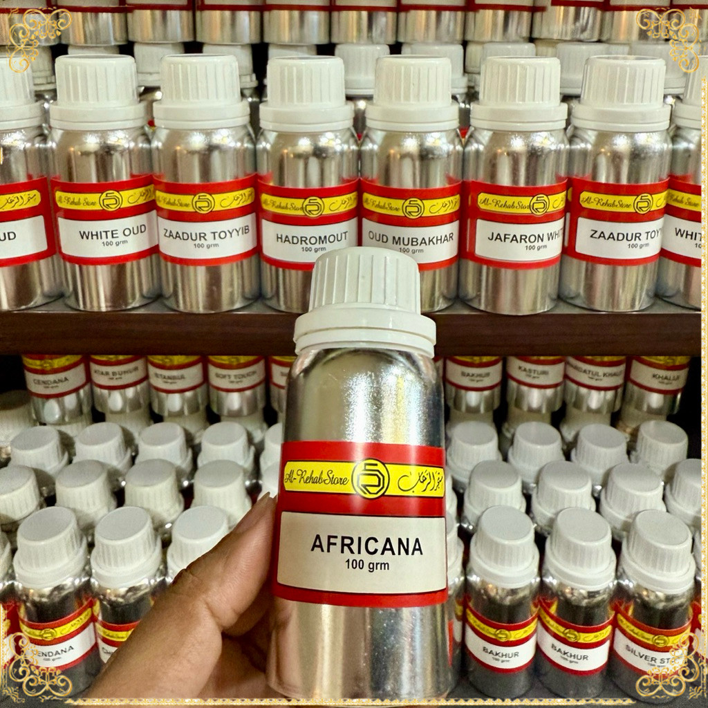 AFRICANA | ALREHAB 100ML | PARFUM ORIGINAL SEGEL PABRIK | PARFUME AL REHAB BIBIT MURNI 100ML PARFUM 