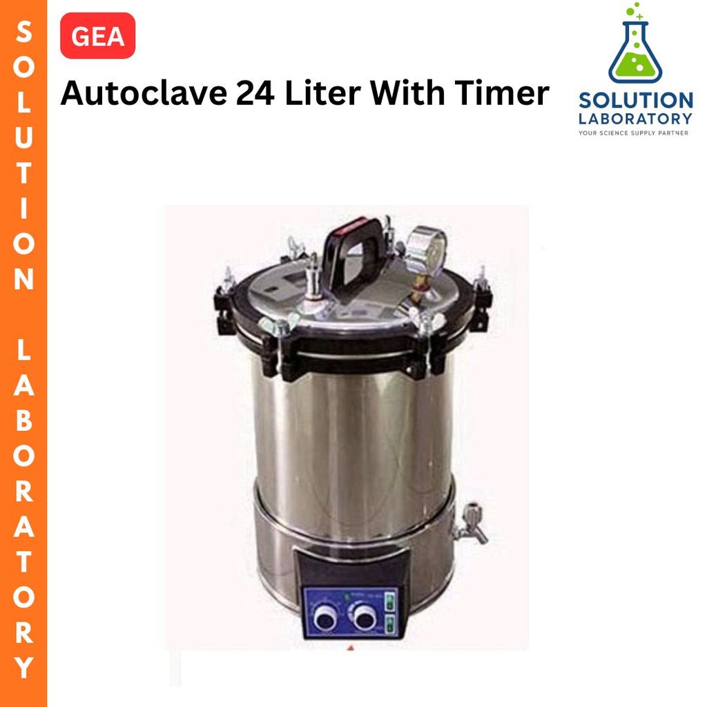 Autoclave 24 Liter With Timer GEA