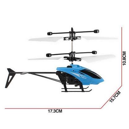 RC Pesawat Terbang Mini Helikopter Remot Kontrol Mainan Edukasi Anak