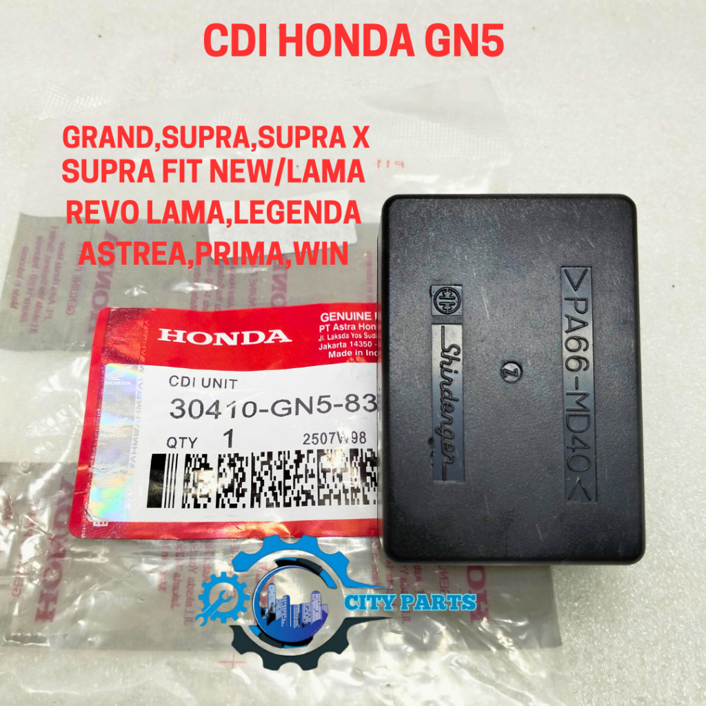 CDI HONDA GN5 MOTOR GRAND,SUPRA,SUPRA X,SUPRA FIT,REVO LAMA,LEGENDA,PRIMA,WIN,ASTREA KUALITAS ORI