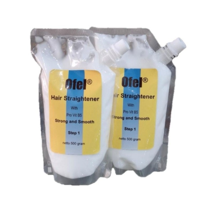 Ofel Hair Straightener Step 1Strong and Smooth Pouch 500gr