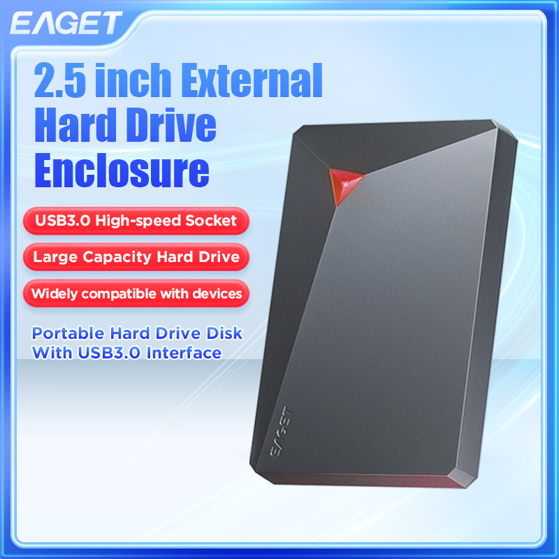 Eaget Portable External Hard Drive G22 5Gbps SATA HDD 1TB Hard Disk USB3.0 External HDD Compatible f
