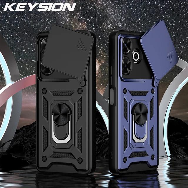 CASE XIAOMI XIAOMI REDMI 13 13X  / POCO M6 4G  MILITARY CASE ARMOR SLIDE RING CASE STANDING HOLDER