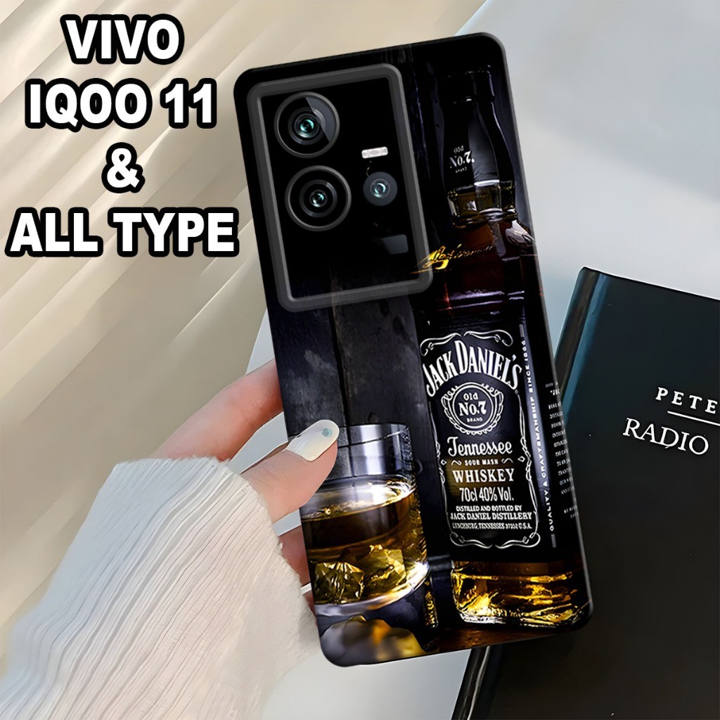 (GC31) Softcase karet Hp IQOO 11 Terbaru 2024 / Case Cowok / Case IQOO 11 Silikon Tpu Pro Camera / K