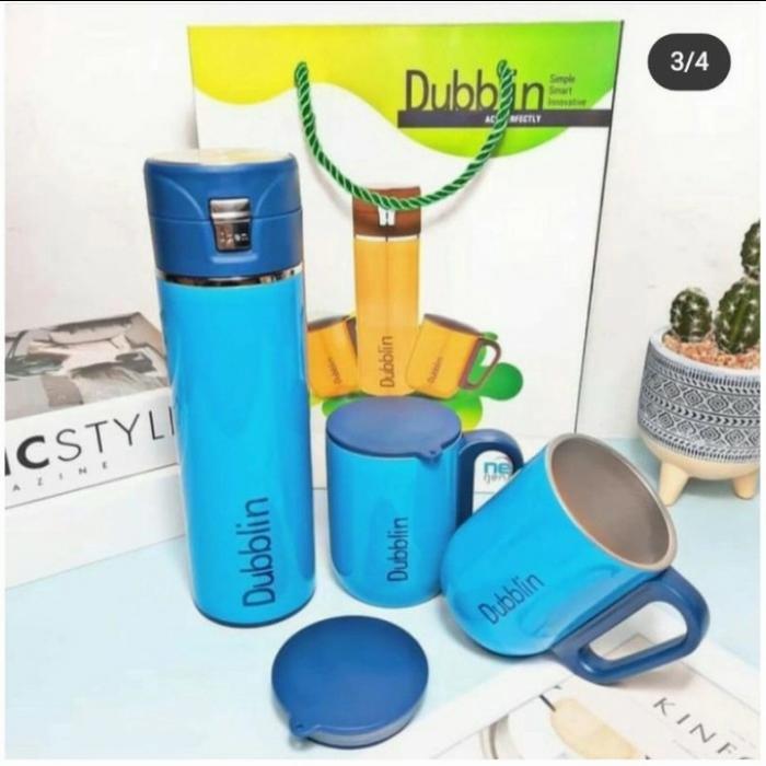 MUG DUBBLIN REGENT GIFT SET 3/TERMOS DUBBLIN - Orange