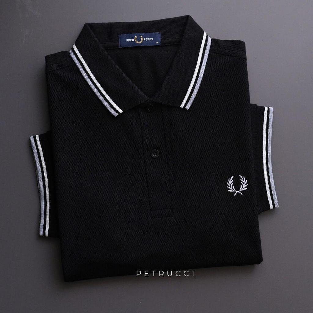 FP Fred Perry Polo Shirt Cowo Man Pria Original