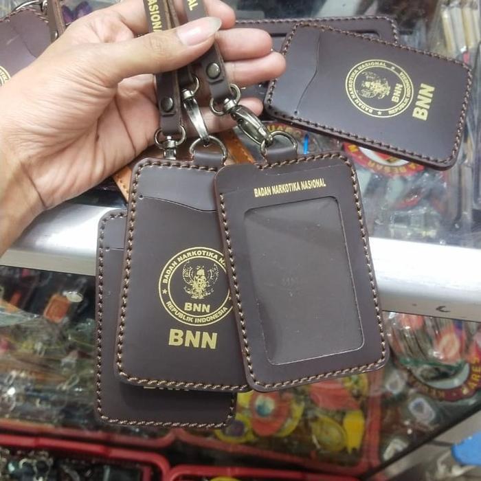 Tali Id Card BNN Id Card BNN - Cokelat, All Size
