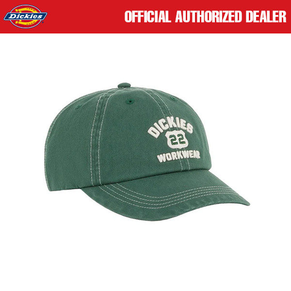 TOPI POLO CAPS HAT CASUAL PRIA WANITA SIMPLE HIJAU ORIGINAL DICKIES | GRIMSLEY GREEN