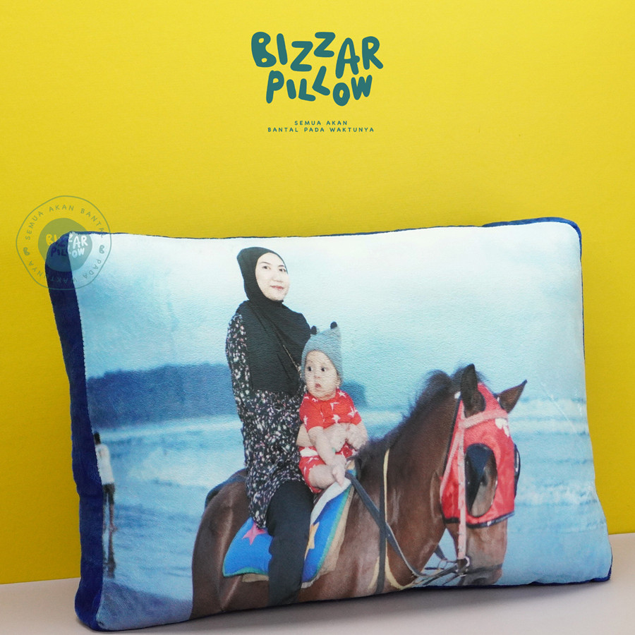 ALLINWAN Bizzarpillow Bantal Foto Custom Model Snack Jumbo BZ311