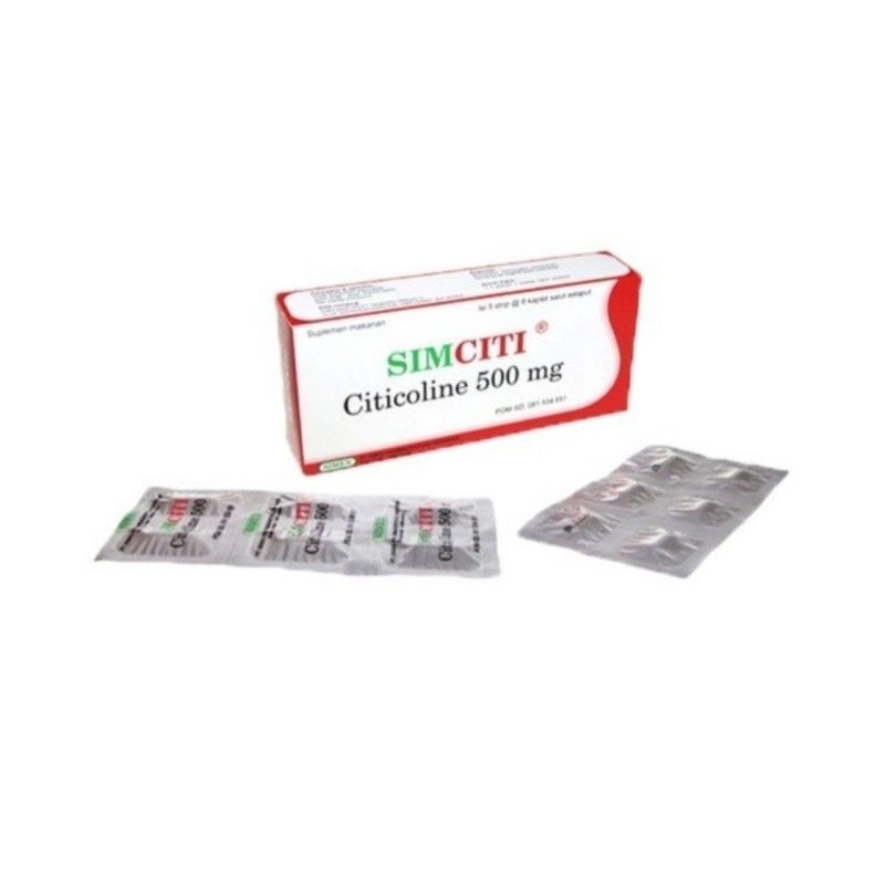 Simciti 500mg box Citicoline 500mg