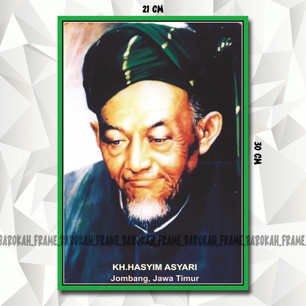 Ada foto ulama Foto kyai Hasyim Asyari dll