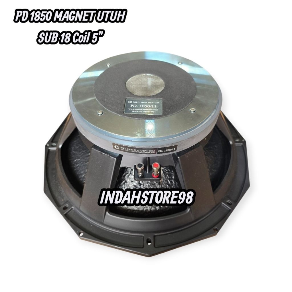 Speaker 18 inch PD1850 Magnet Utuh Speaker Komponen 18 Inch PD 1850 Double Dumper
