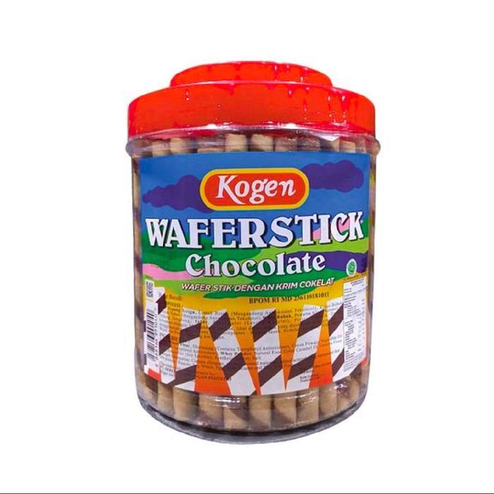 Kogen wafer stick coklat 600gr toples