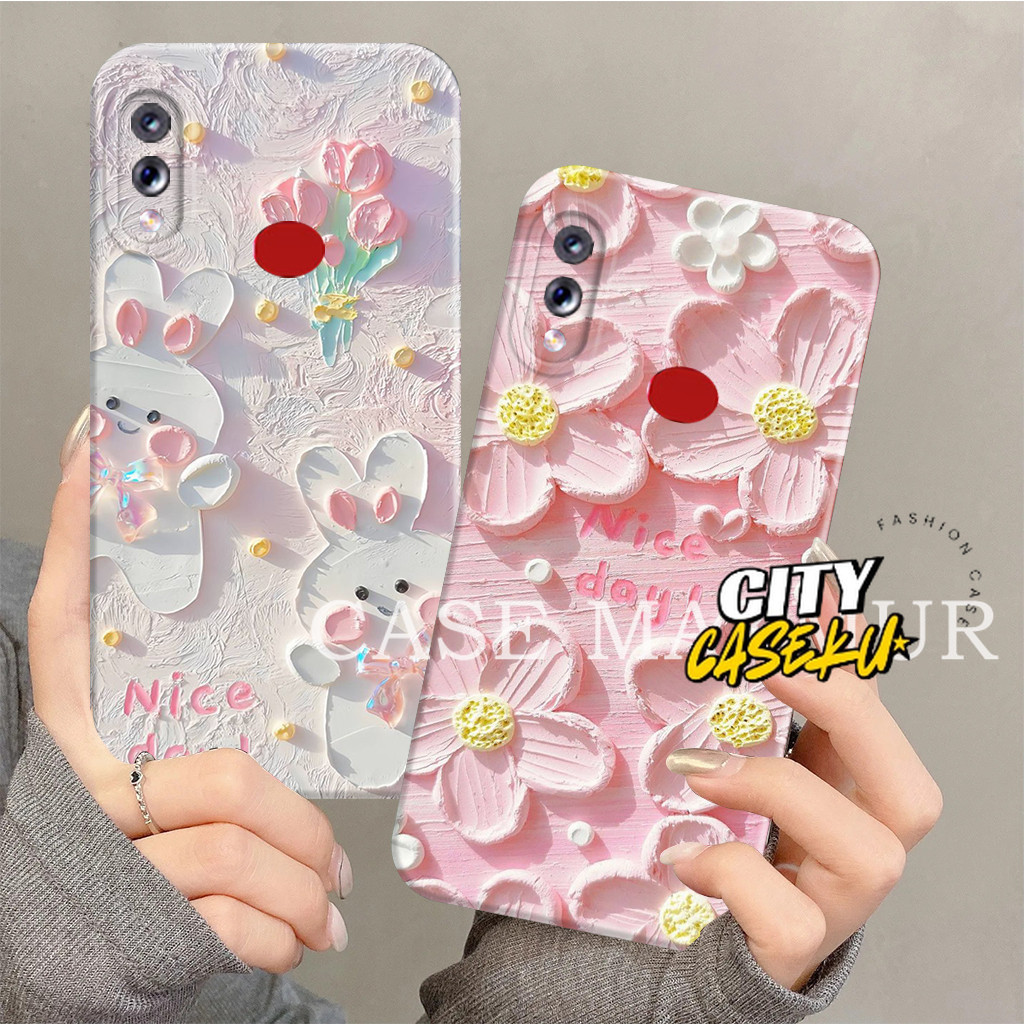 Softcase Samsung A10s A20s A20 A30 - Motif Bunga - ProCamera Lentur