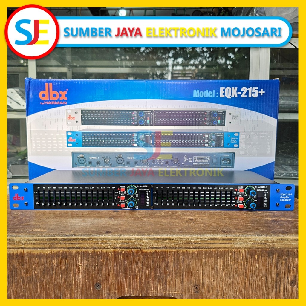 Equalizer DBX 215+ - Equalizer Subwoofer DBX 215+