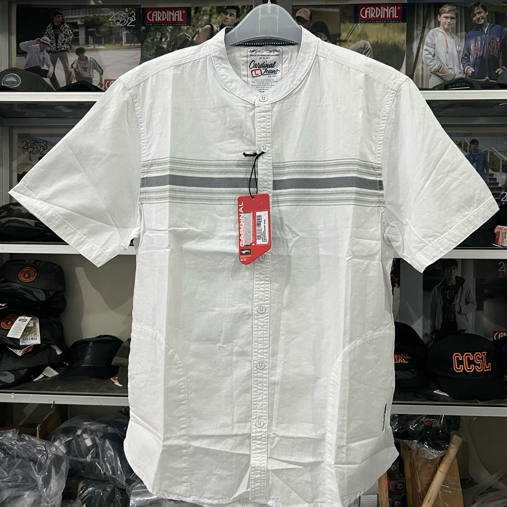 Baju Koko Cardinal Pendek / Kemeja Koko Cardinal Original (Harga Promosi)