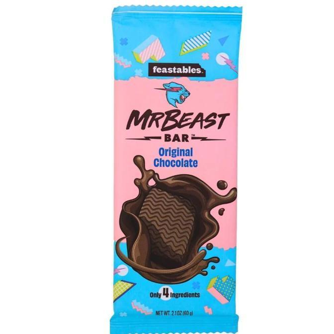 Mr.Beast Chocolate Bar 60gr | Coklat Aussie | Snack Australia - Original Choc