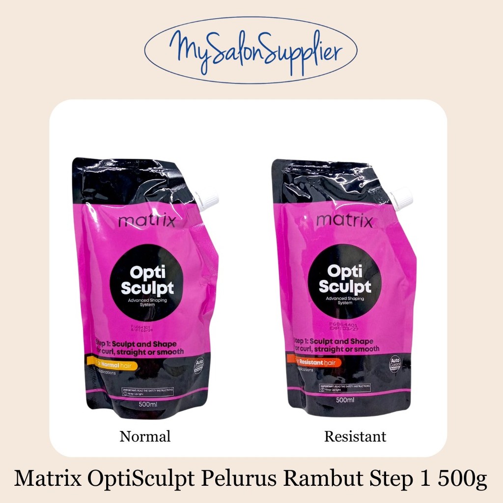Matrix OptiSculpt Opti Sculpt Obat Smoothing Pelurus Rambut Step 1 500g (diskon)