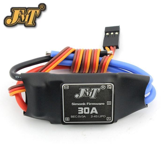 JMT simonk firmware 30A ESC 5V 3A BEC 2s 4s ESC rc plane quadcopter by Mixmaxtoys