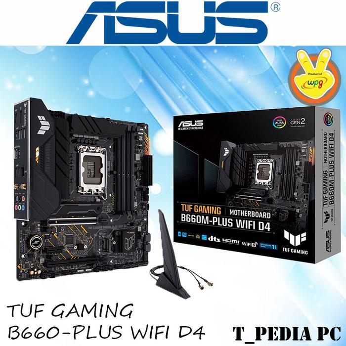 ASUS TUF GAMING B660-PLUS WIFI D4 | MOBO B660 LGA1700 DDR4