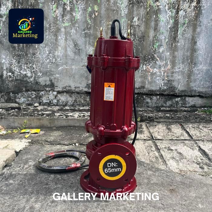 Submersible pump Sirkulasi 2.5Inch Sewage Pump Pompa Celup Air Kotor