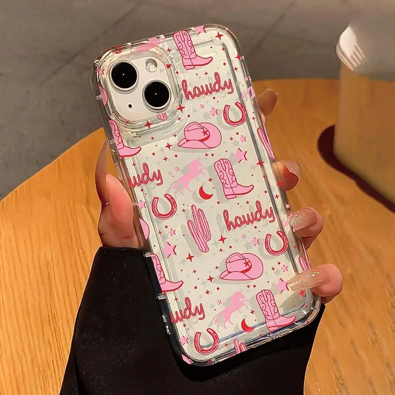COD Phone case Pola gaya koboi kartun for  Samsung  A03 A05 A10 A11 A12 A14 A15 A33 A25 A32 A35 A50 