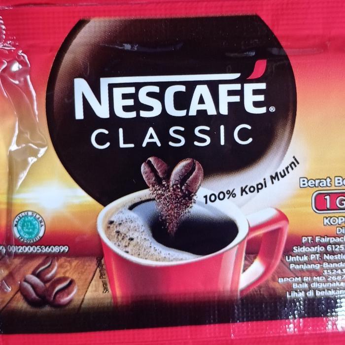 Kopi Sachet/Nescafe classic sachet/kopi hotel