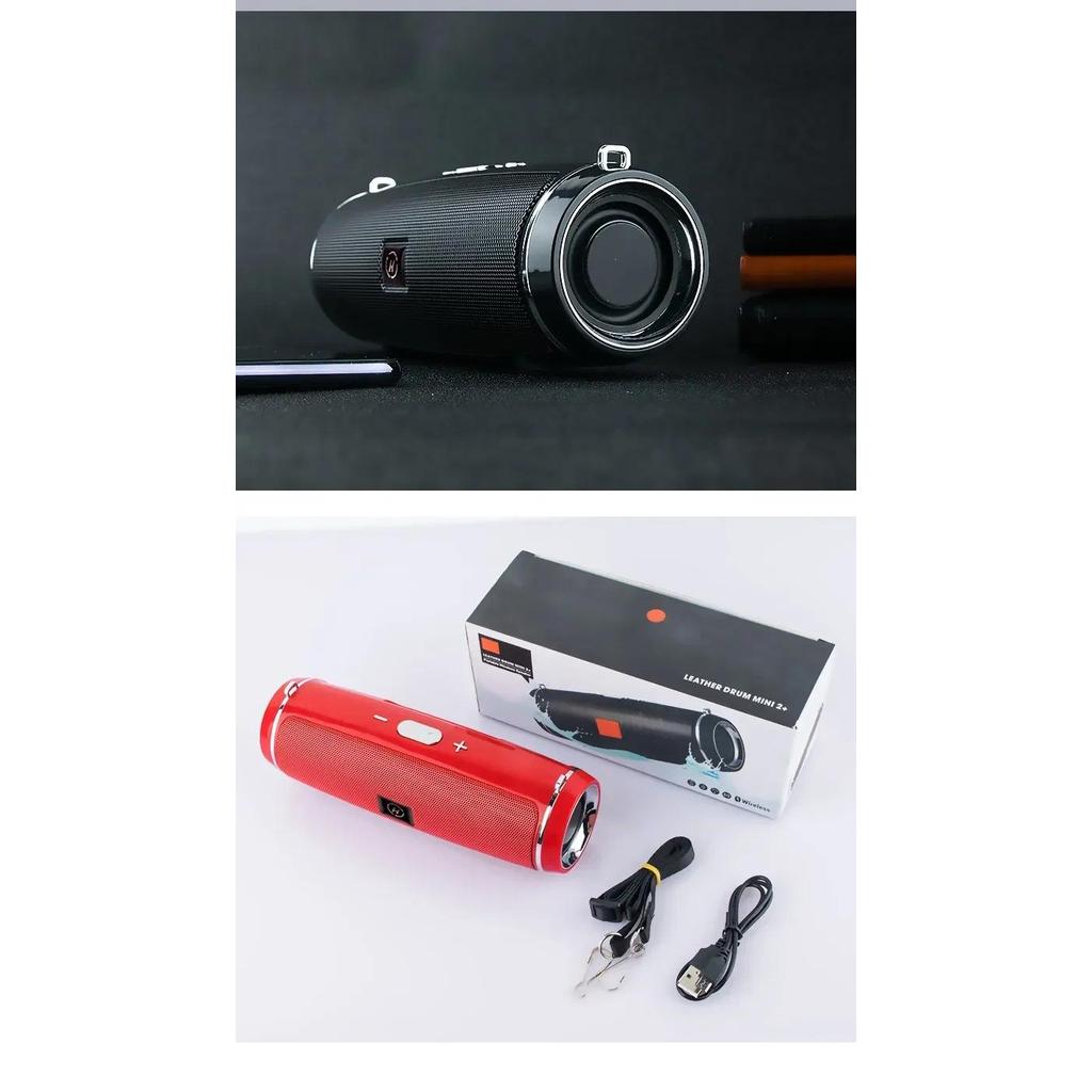 20W Portable Bluetooth Speaker IPX7 Waterproof Outdoor HIFI Pillar Speaker Subwoofer Stereo Speaker 