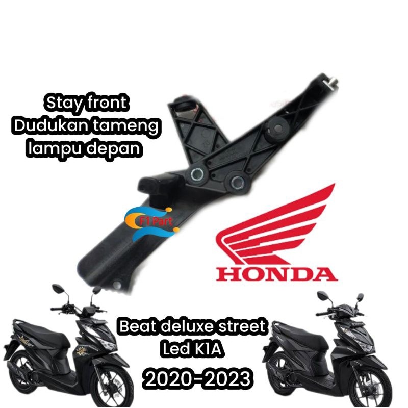 stay comp front cover dudukan panel tameng depan beat street led beat deluxe 2020 2021 2022 2023 K1A