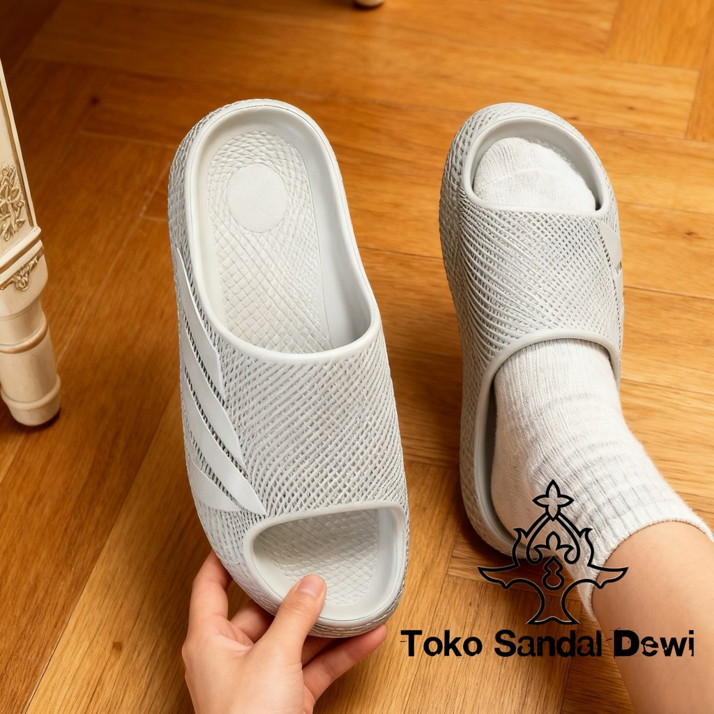 Sandal Pria Premium Model Korea Baim Comanier Sendal Flat Empuk Korea Terbaru