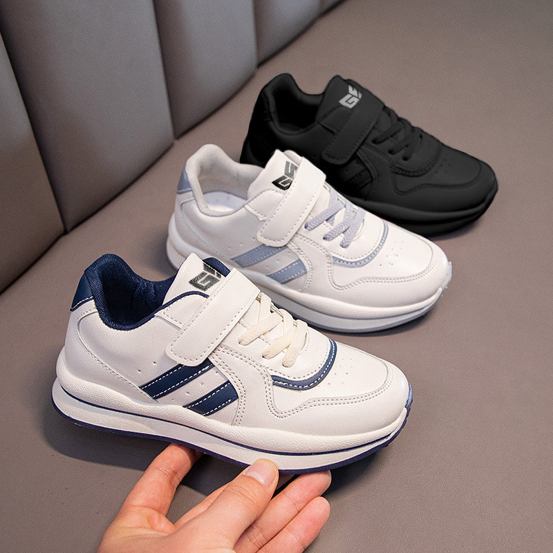 Gio Saverino Sepatu Sekolah Hitam Anak Messi Shoes