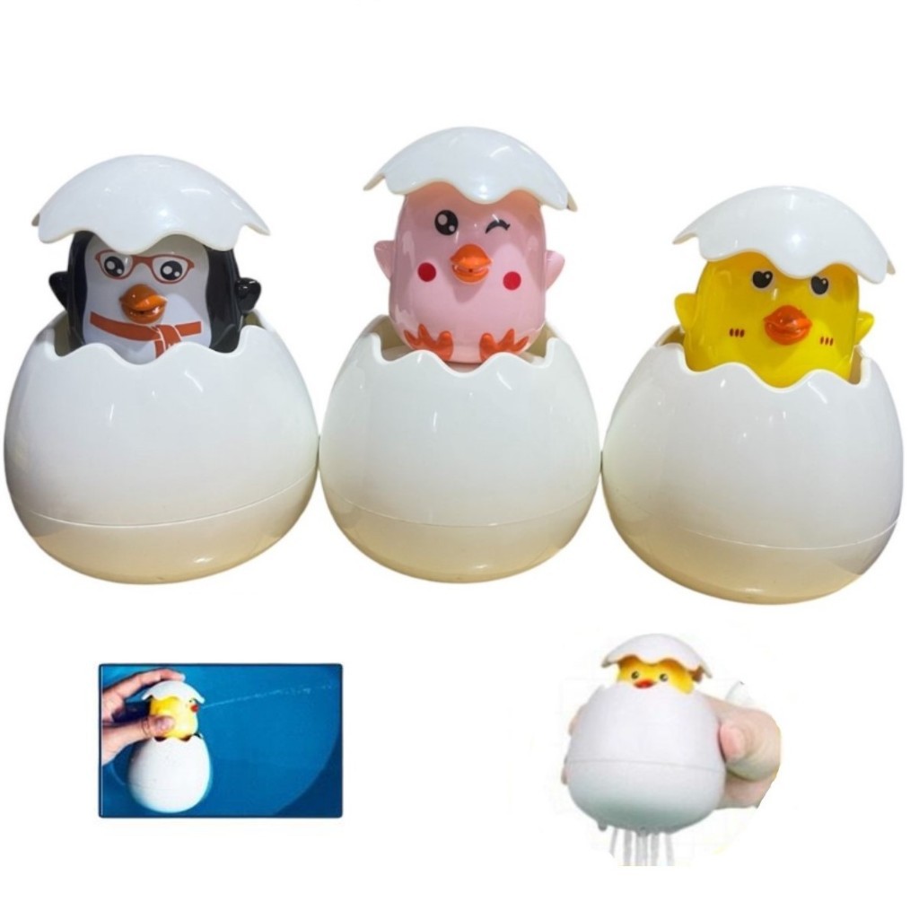Mainan Anak BIG EGG ANIMAL WATER 6223 Mainan Air Telur Hewan Besar Telur Keluar Air Mainan Anak